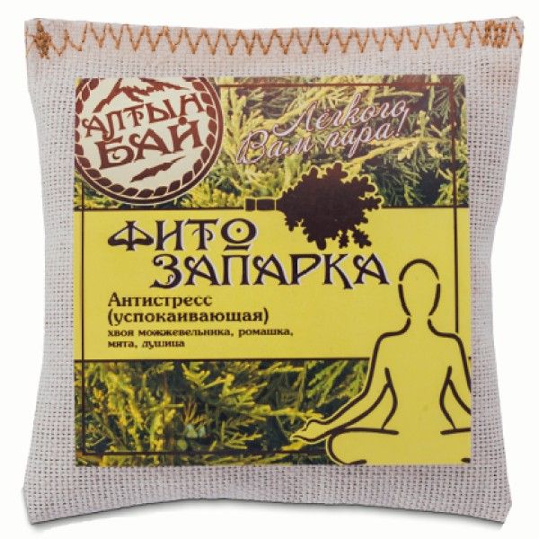 Изображение товара Фитозапарка Антистресс Успокаивающая Алтынбай 30г Фитозапарка Антистресс Успокаивающая Алтынбай 30г фотография