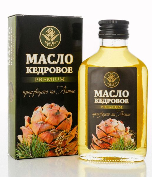 Изображение товара Масло кедровое Премиум, 100 мл Масло кедровое Премиум, 100 мл фотография